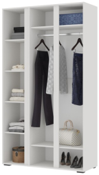 Шкаф 3х створчатый с зеркалом ШК 02 Хелен