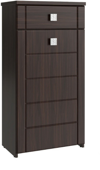 Тумба Изабель ИЗ-56К орех темный