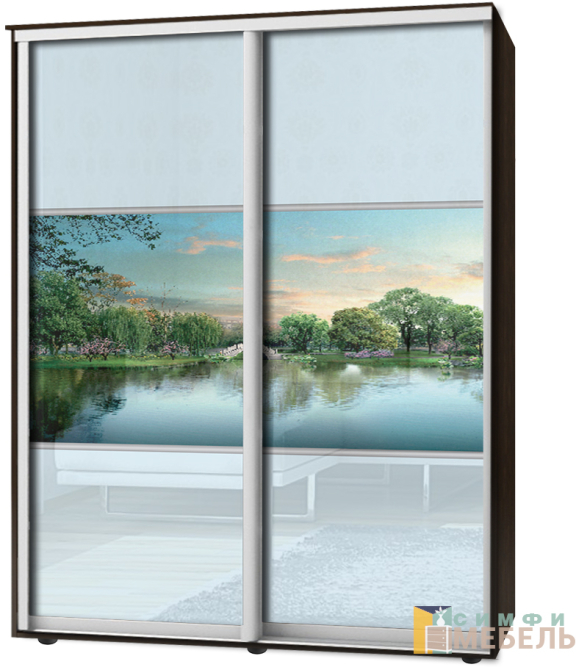 Шкаф-купе 2х дв Стандарт Фотопечать № 41