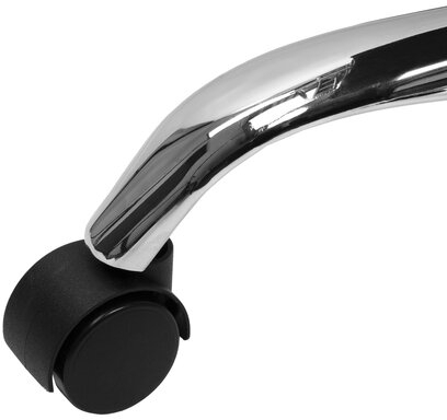 Кресло BRABIX PREMIUM "Ultimate EX-800" хром, плотная двойная сетка Х2, черное, 532911