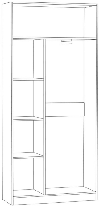 Шкаф для одежды Ливерпуль