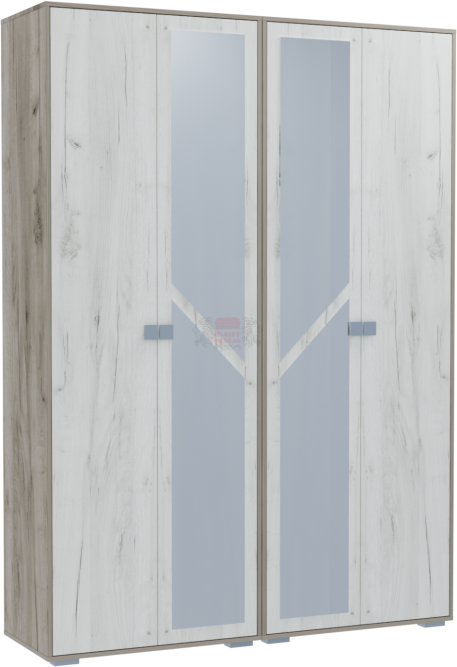 Шкаф 4-х дв. для одежды и белья Ольга 17