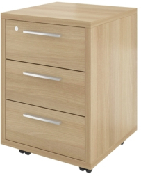 Тумба выкатная (3 ящика с замком) ДБ17 (ДБ17_1+ДБ17_2)