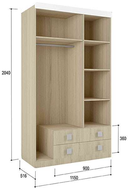 Шкаф Лайм Стиль 25