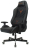 Кресло компьютерное Knight EXPLORE, 2 подушки, экокожа премиум, черное, 1628885