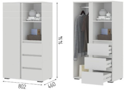 Шкаф ШК 03 Хелен