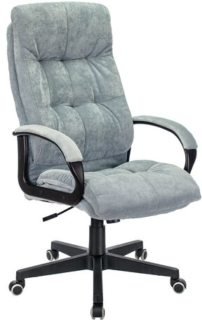 Кресло офисное CH-824, ткань, серо-голубое, 1182475