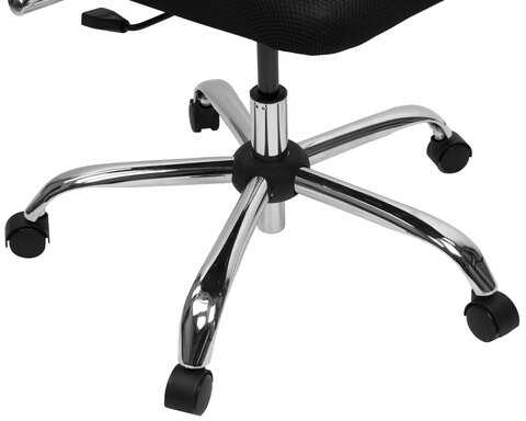 Кресло офисное BRABIX PREMIUM "Ultimate EX-800" хром, плотная двойная сетка Х2, черное/серое, 532912