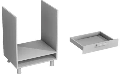 Нижний шкаф НД-600 Орхидея