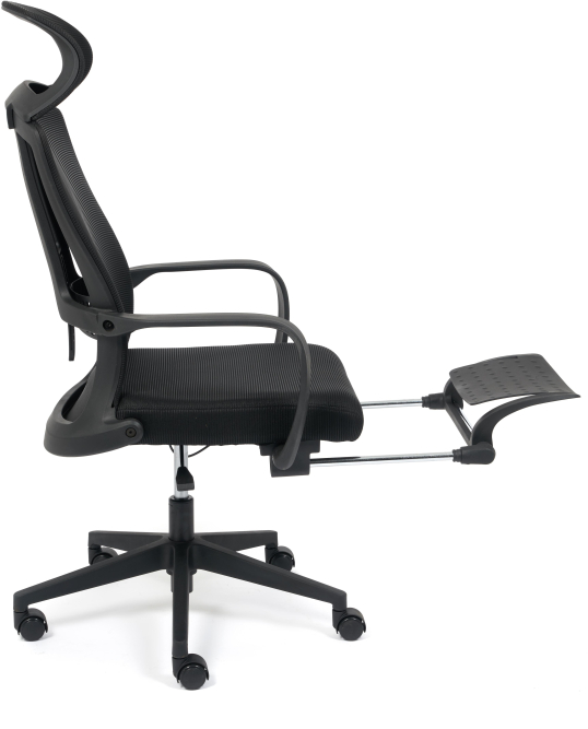 Кресло WING M ткань, черный