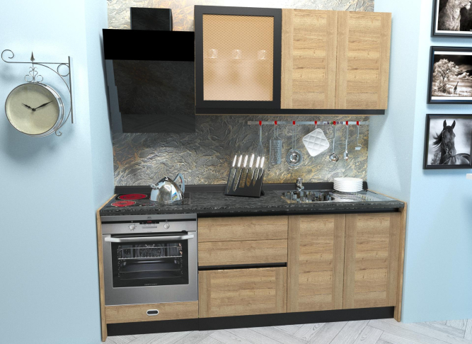 Кухня Сити модульная