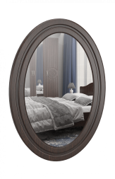 Зеркало «Монблан» МБ-43 орех шоколадный