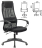 Кресло офисное BRABIX PREMIUM "Stalker EX-608 PL", ткань-сетка/кожзам, черное, 532090
