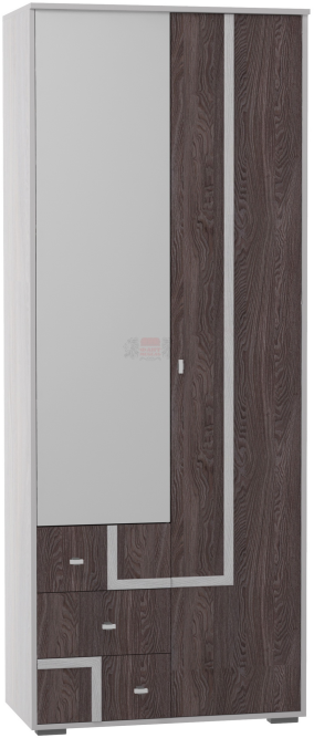 Шкаф 2-х дв. для белья и одежды "Омега 16"