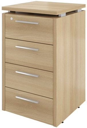 Тумба приставная (4 ящика с змамком) ДБ44 (ДБ13_1+ДБ13_2+ДБ14)