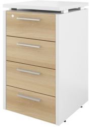 Тумба приставная (4 ящика с змамком) ДБ44 (ДБ13_1+ДБ13_2+ДБ14)