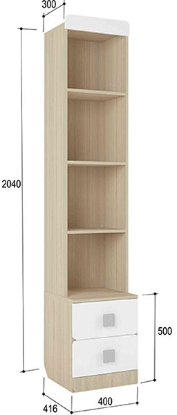 Стеллаж Стиль 5.2