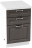Шкаф нижний 3 ящика ШН3Я500 Прага