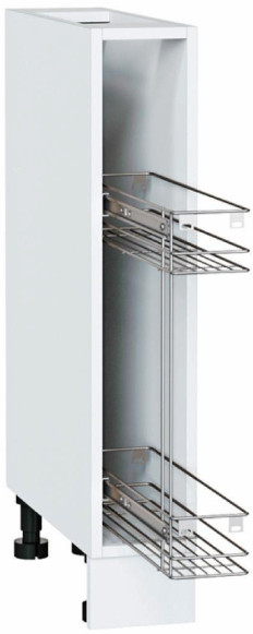 Шкаф нижний бутылочница Кухня Валерия ШНБ 150М (глянец)