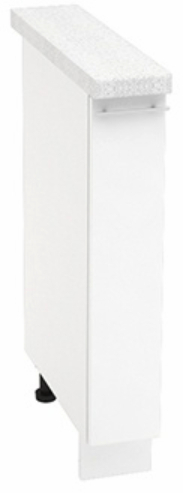 Шкаф нижний бутылочница Кухня Валерия ШНБ 150М (глянец)