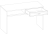 Стол письменный Грейс BIU1S