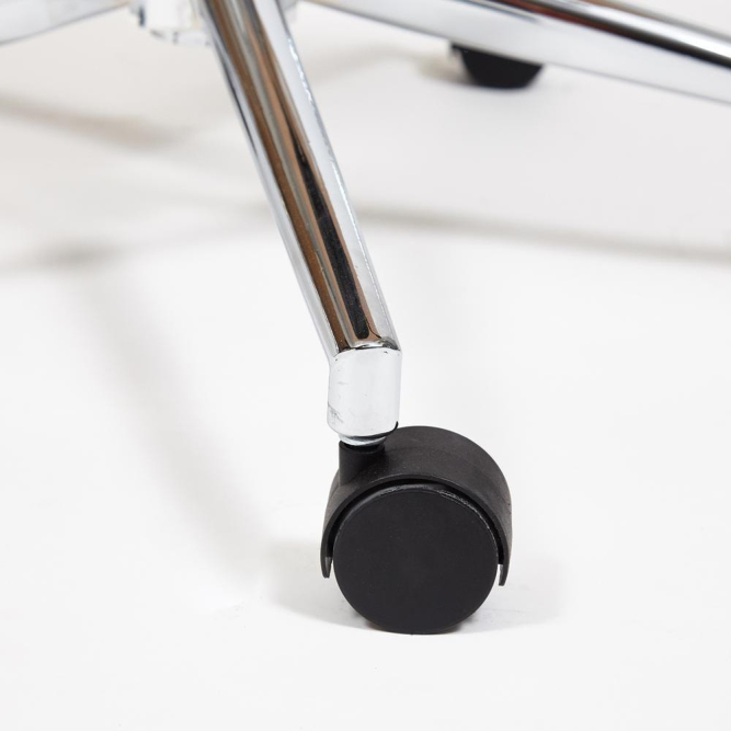 Кресло VIMTA натуральный, кож/зам белый