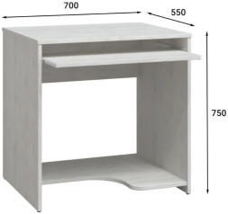 Стол компьютерный С-233