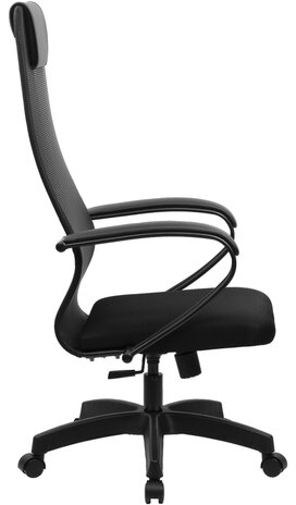 Кресло офисное BRABIX PREMIUM "Ultimate EX-800" пластик, плотная двойная сетка Х2, черное, 532914