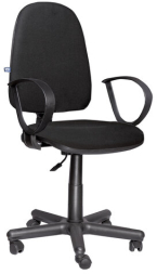 Кресло "Jupiter GTP", с подлокотниками, черное, C-11