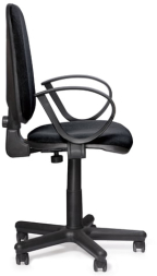 Кресло "Jupiter GTP", с подлокотниками, черное, C-11