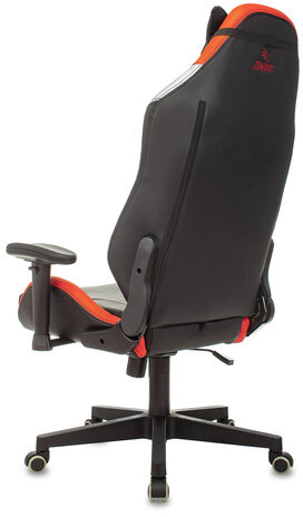 Кресло компьютерное Zombie HERO BATTLEZONE PRO, 2 подушки, экокожа/ткань, черное/красное, 1535352