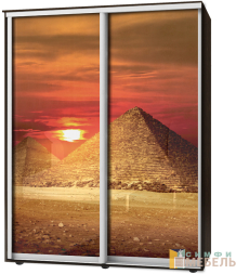 Шкаф-купе 2х дв Стандарт Фотопечать № 145