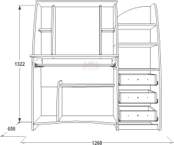 Стол компьютерный "СК 1"