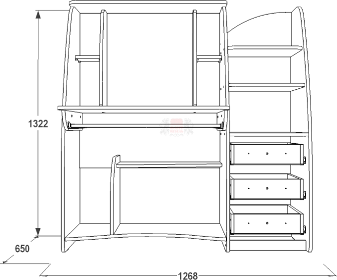 Стол компьютерный "СК 1"