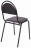Стул для посетителей РС00М, черный каркас, кожзам черный