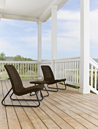 Комплект садовой мебели из из ротанга Рио Патио (Rio Patio set) коричневый