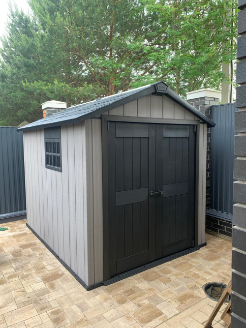 Сарай под покраску Окланд 759 (Oakland 759), серый