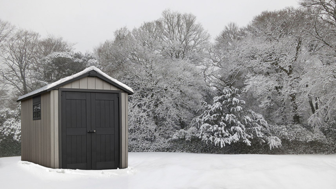 Сарай под покраску Окланд 759 (Oakland 759), серый