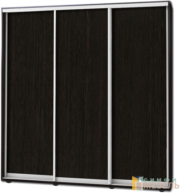 Шкаф купе 3х дв Комби 1 Венге магия
