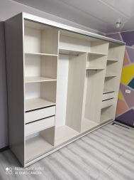 Шкаф купе 4х дв Комби 1 Дуб сонома|Зеркало