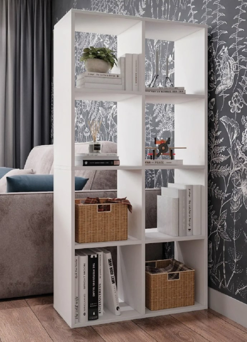 Стеллаж МС Мори открытый МСО 710.1 (МП) Белый