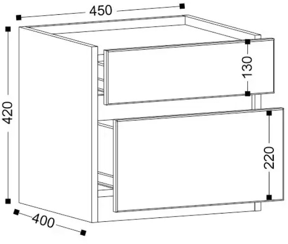 Тумба прикроватная Урбан 32