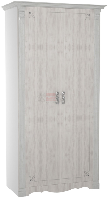 Шкаф 2-х дв. для одежды и белья Ольга 1Н