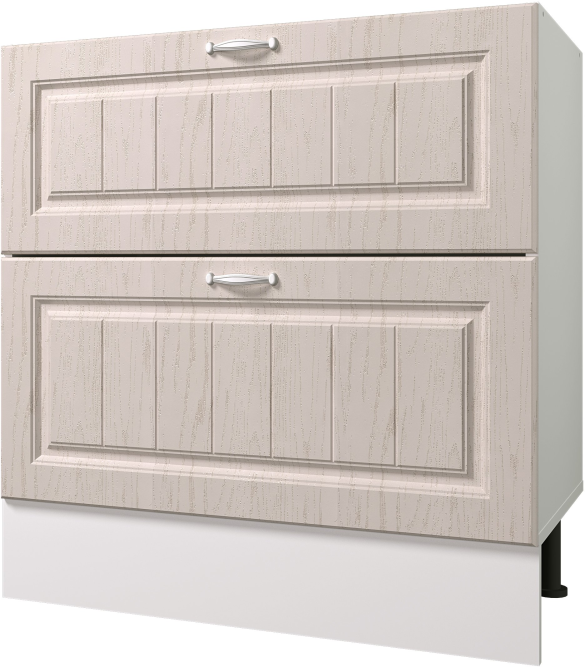 Стол рабочий 800 мм с двумя ящиками Принцесса