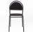 Стул для посетителей РС00М, черный каркас, ткань черная