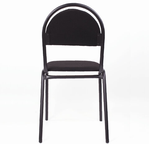 Стул для посетителей РС00М, черный каркас, ткань черная