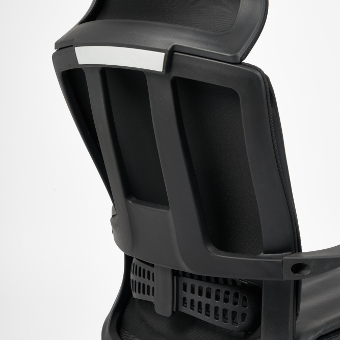 Кресло WING кож/зам, черный