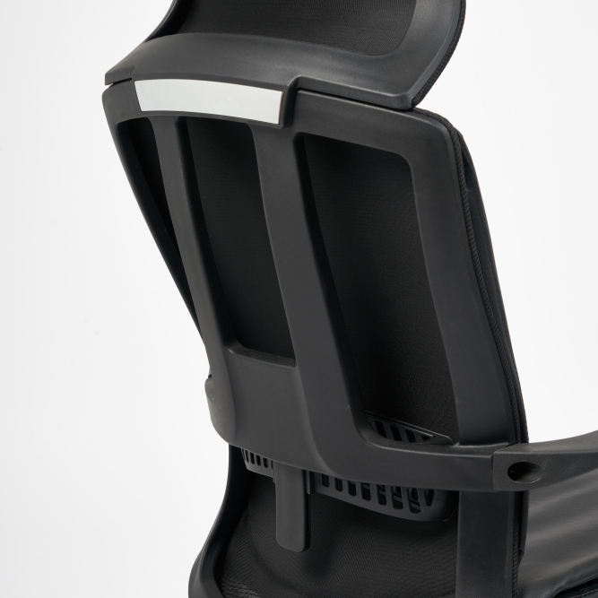 Кресло WING кож/зам, черный