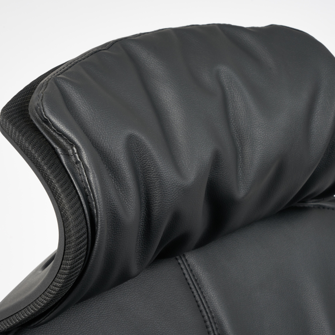Кресло WING кож/зам, черный
