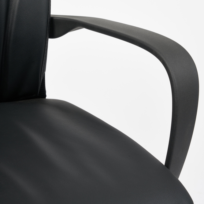 Кресло WING кож/зам, черный